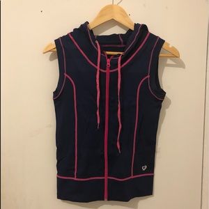 NWOT hooded vest